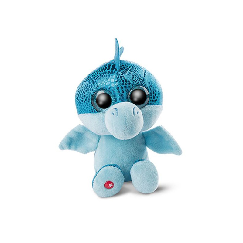 Imagen peluche glubschis dragón azul jet-jet 15cm