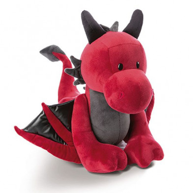 Imagen peluche nici dragón eldor rojo 20cm