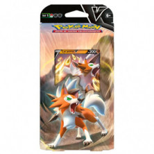 Imagen pokémon juego de cartas combate v lycanrock