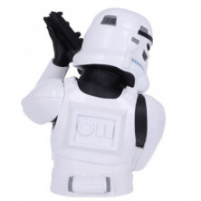 imagen 2 de figura star wars stormtrooper busto 30cm