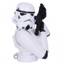 imagen 3 de figura star wars stormtrooper busto 30cm