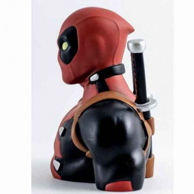 imagen 2 de hucha marvel deadpool busto 20cm