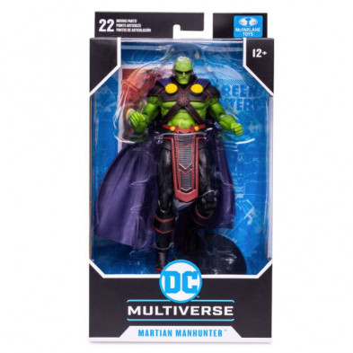 imagen 2 de martial manhunter  dc multiverse 17cm mcfarlane