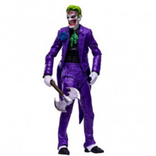 imagen 4 de joker - death of family dc multiverse 17cm mcfarl