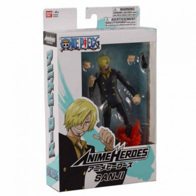 imagen 1 de figura sanji - anime heroes 17cm