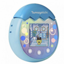 imagen 1 de tamagotchi pix floral azul