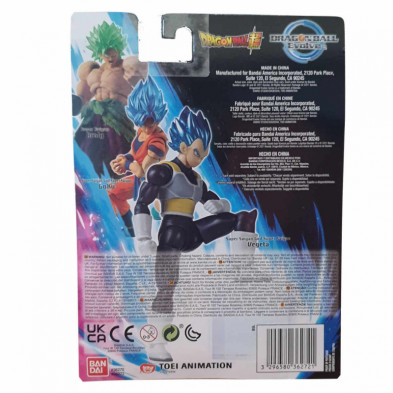 imagen 2 de figura vegeta dragon ball evolve 12cm