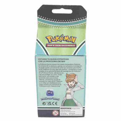 imagen 2 de pokemon profesora encina colección torneo premium