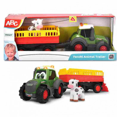 imagen 1 de tractor fendt de 30cm con remolque de animales