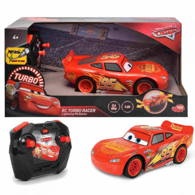 imagen 2 de coche cars rayo mc queen radio control 1:24