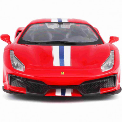 imagen 1 de ferrari 488 pista race & play rojo 1/24 bburago