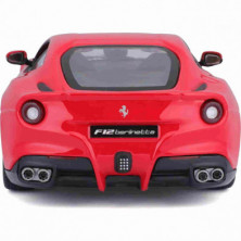 imagen 2 de ferrari f12berlinetta race & play rojo 1/24 bburag