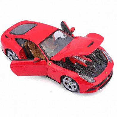 imagen 3 de ferrari f12berlinetta race & play rojo 1/24 bburag