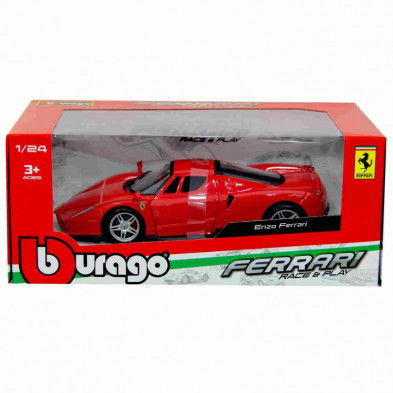 imagen 3 de ferrari enzo ferrari race & play rojo 1/24 bburago