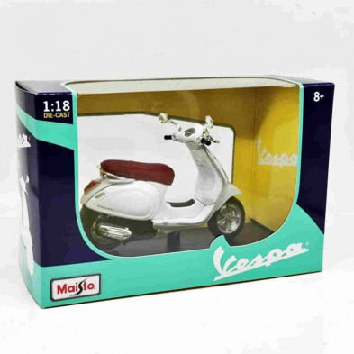 imagen 2 de piaggio vespa primavera 150 1/18 maisto