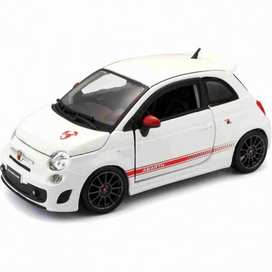 Imagen coche abarth 500 esseesse 1/24 bburago color blanc