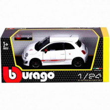 imagen 1 de coche abarth 500 esseesse 1/24 bburago color blanc