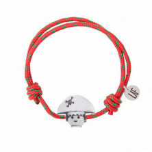 Imagen pulsera barbanegra rojo