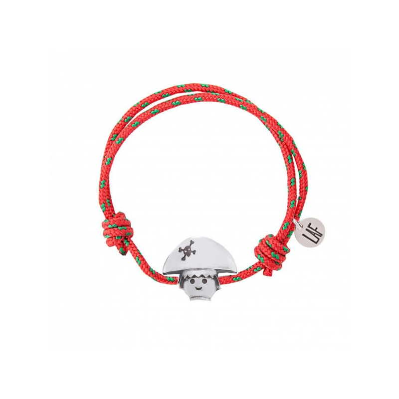 Imagen pulsera barbanegra rojo