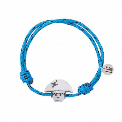 Imagen pulsera barbanegra cian Imagen pulsera barbanegra cian