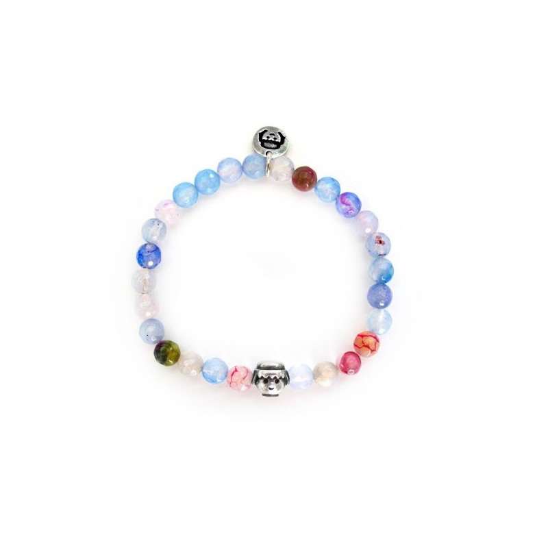 Imagen pulsera armonia 11 azul-rosa