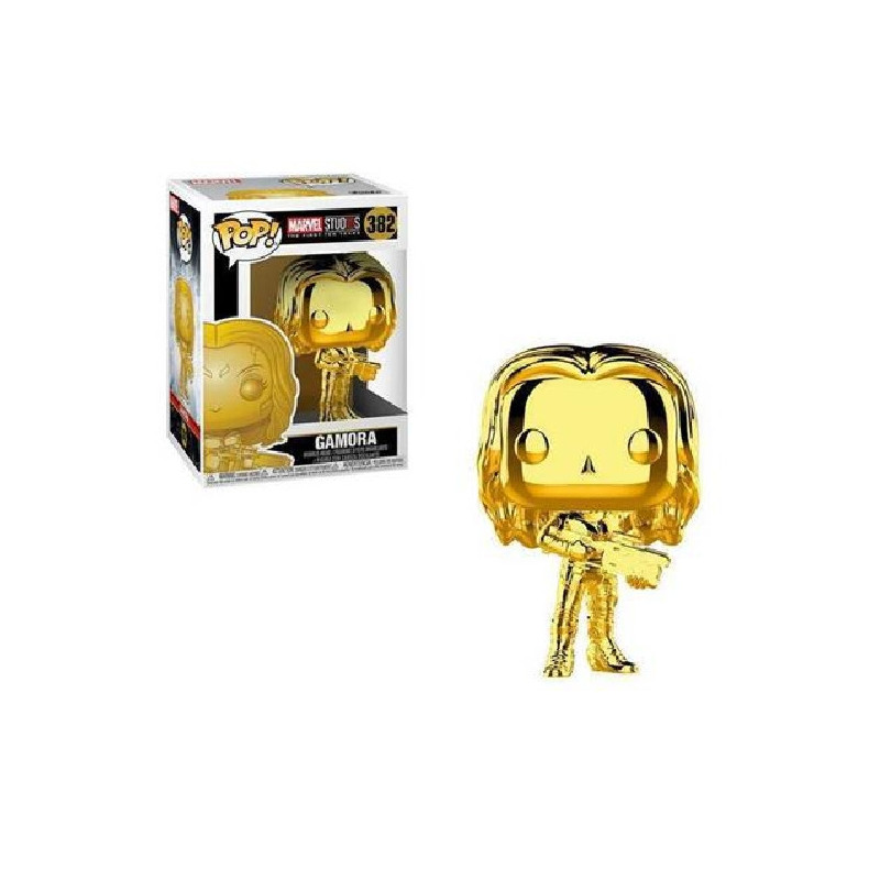 Imagen funko pop gamora gold chrome nº382 marvel studios