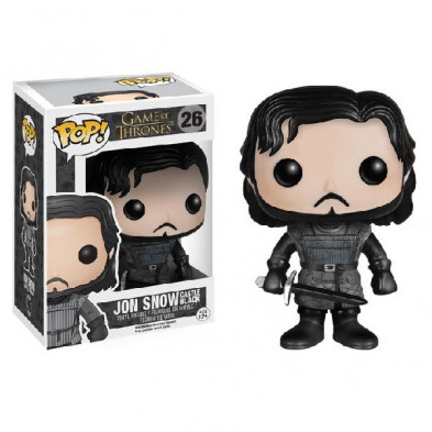 Imagen funko pop jon snow castle black nº26 juego de tron