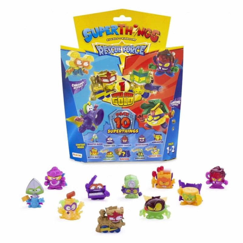 Imagen superthings rescue force - pack 10 figuras 1/2