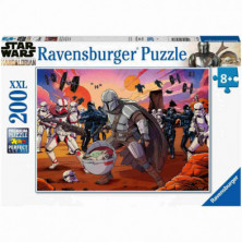 Imagen puzzle ravensburger the mandalorian 200 piezas