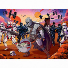 imagen 1 de puzzle ravensburger the mandalorian 200 piezas