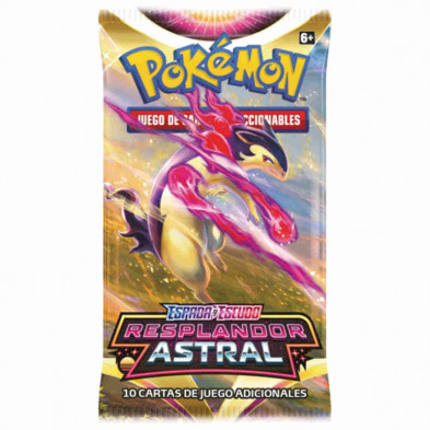 imagen 1 de sobre 10 cartas resplandor astral jcc pokemon