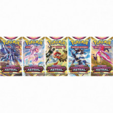 imagen 5 de sobre 10 cartas resplandor astral jcc pokemon