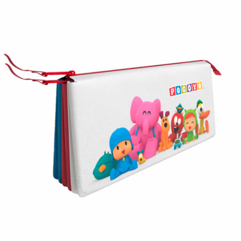 Imagen estuche portatodo triple pocoyo