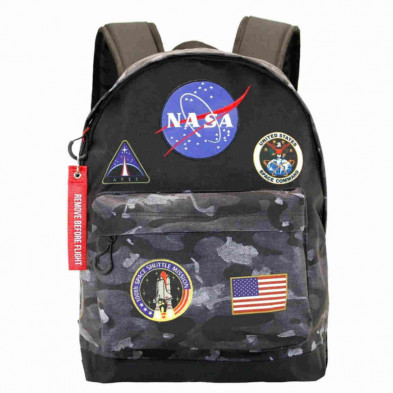 imagen 1 de nasa gris mochila hs fan nasa