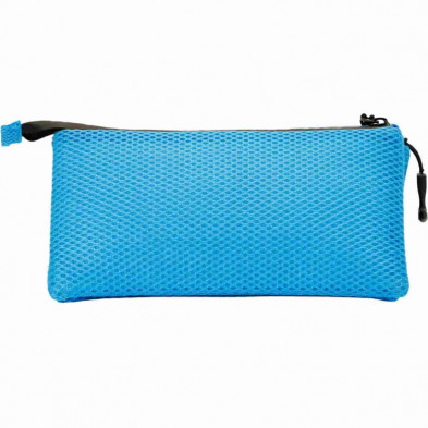 imagen 2 de oh my pop! azul estuche portatodo triple mesh oh