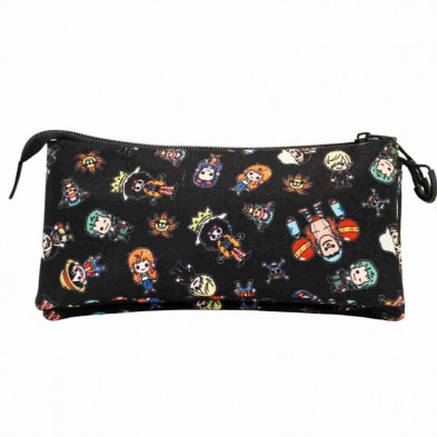 imagen 2 de one piece multicolor estuche portatodo triple eco