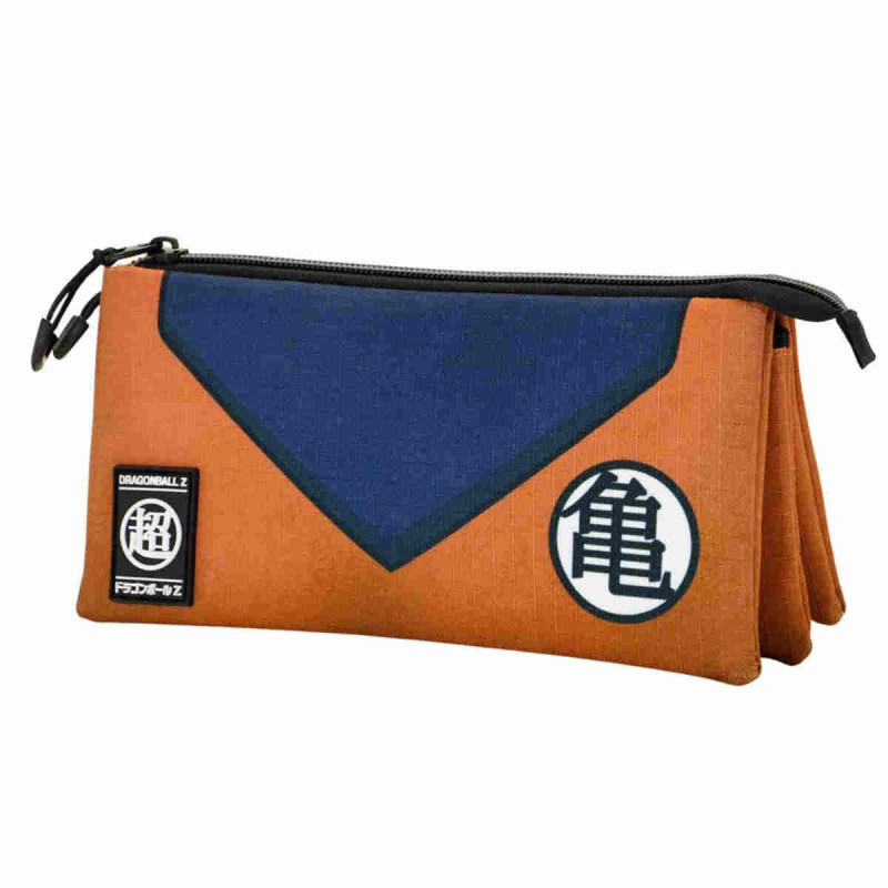 Imagen dragon ball naranja estuche portatodo triple eco Imagen dragon ball naranja estuche portatodo triple eco