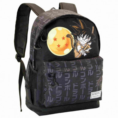 imagen 2 de dragon ball negro mochila eco 2.0 dragon ball adv