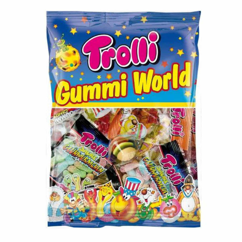 Imagen trolli world 230grs bolsa 13 unidades surtidas