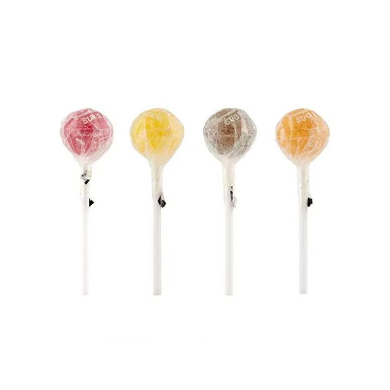 Imagen chupa sin azúcar 9grs frutas 150 piezas Imagen chupa sin azúcar 9grs frutas 150 piezas