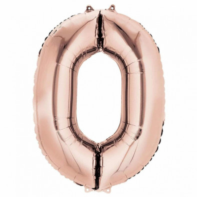 Imagen globo poliamida 100cm oro rosa nº 0 Imagen globo poliamida 100cm oro rosa nº 0