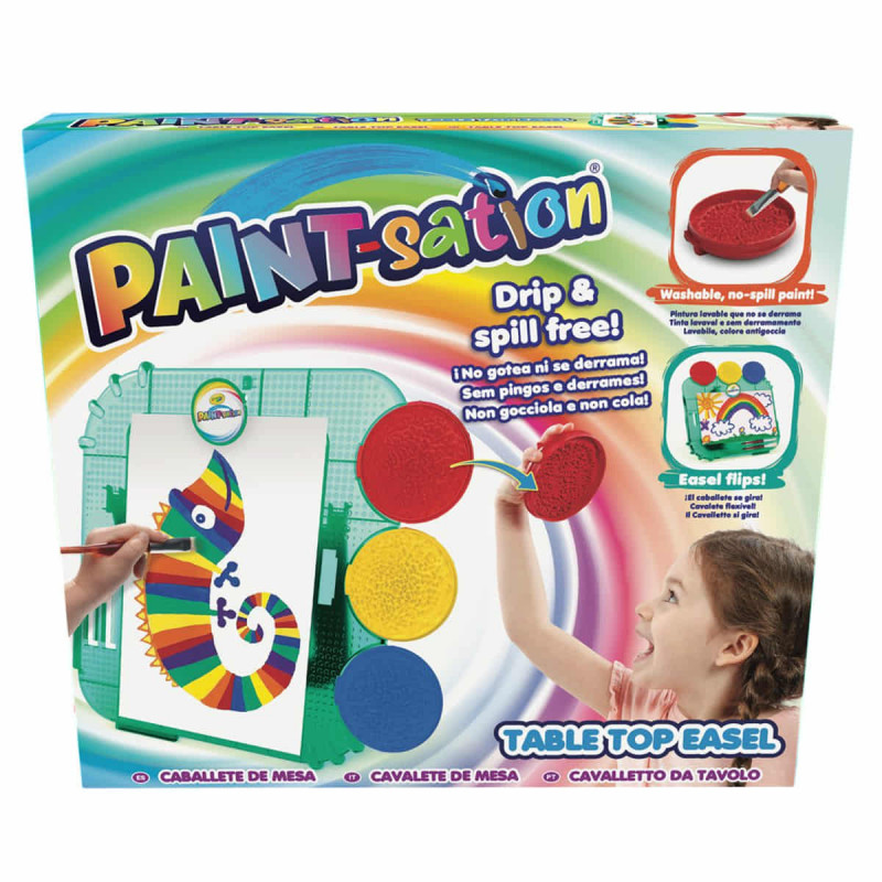 Imagen paint station caballete de mesa Imagen paint station caballete de mesa