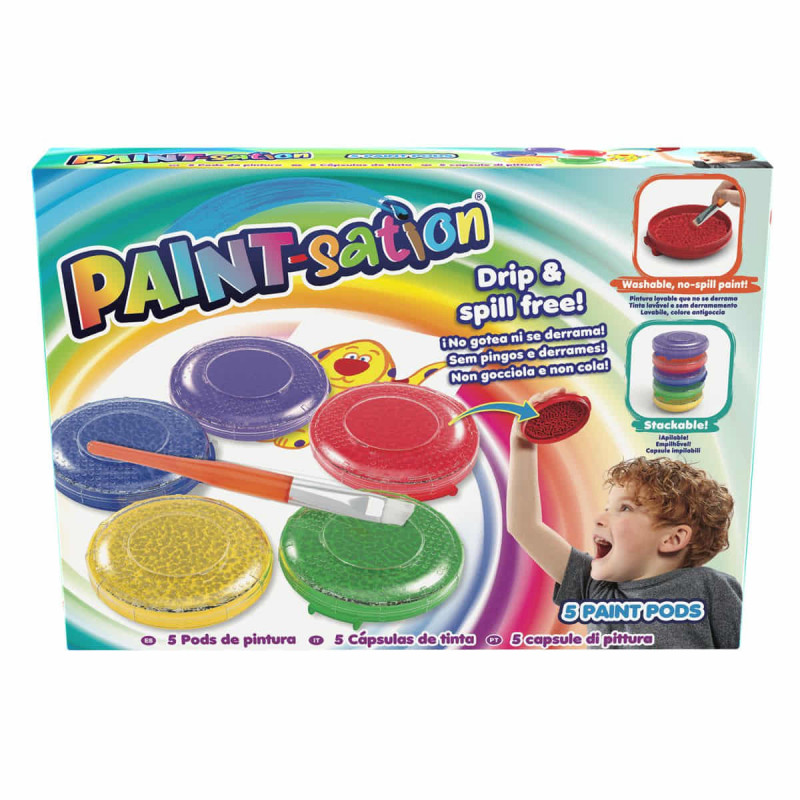 Imagen paint station 5 colores Imagen paint station 5 colores
