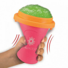 imagen 1 de vaso granizado rosa chillfactor - reutilizable