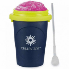 Imagen vaso granizado azul chillfactor - reutilizable