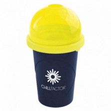 imagen 1 de vaso granizado azul chillfactor - reutilizable