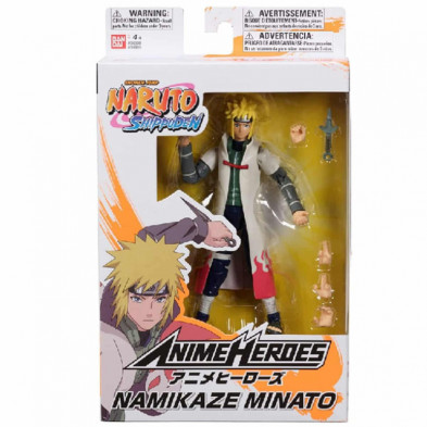 imagen 4 de figura minato anime heroes naruto bandai
