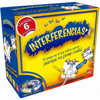 Imagen juego interferencias 6 jugadores goliath