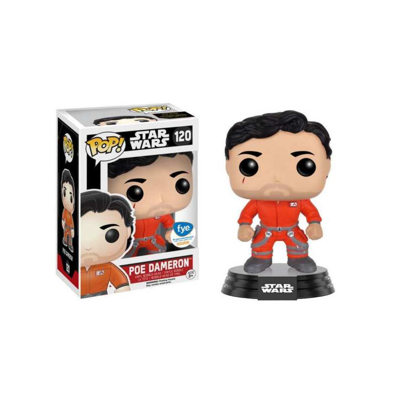 Imagen funko pop nº120 poe dameron star wars figura