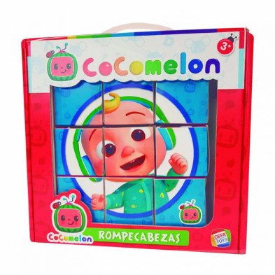 Imagen rompecabezas cocomelon  9 cubos cefa